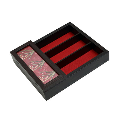 Odyssey Vanya Cutlery Box Cover in Red