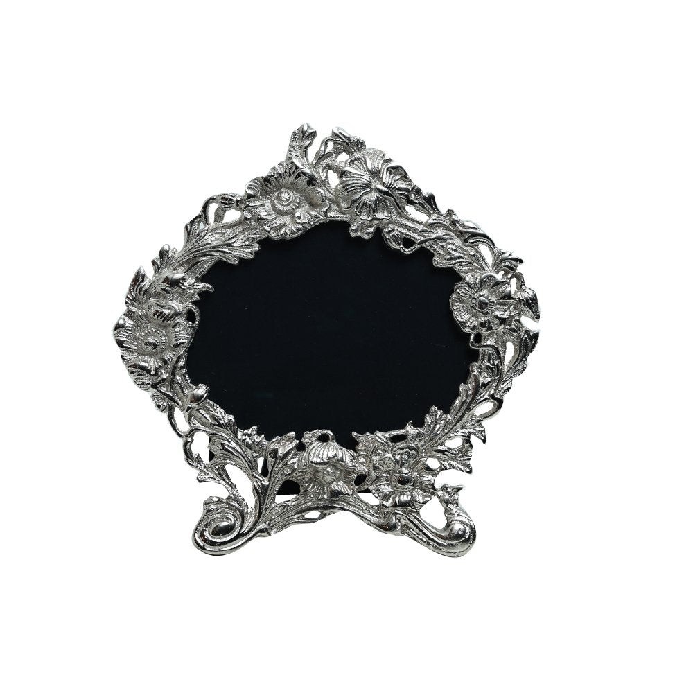 Vintage Pierced Frame -  Silver in Metal 6&quot; X 4&quot;