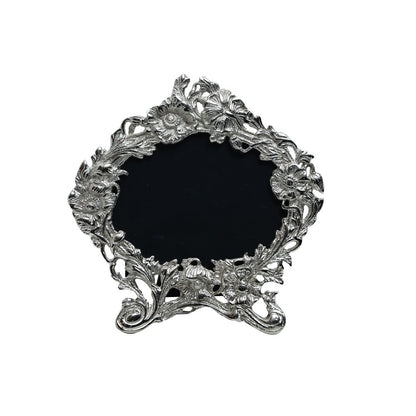 Vintage Pierced Frame -  Silver in Metal 6&quot; X 4&quot;