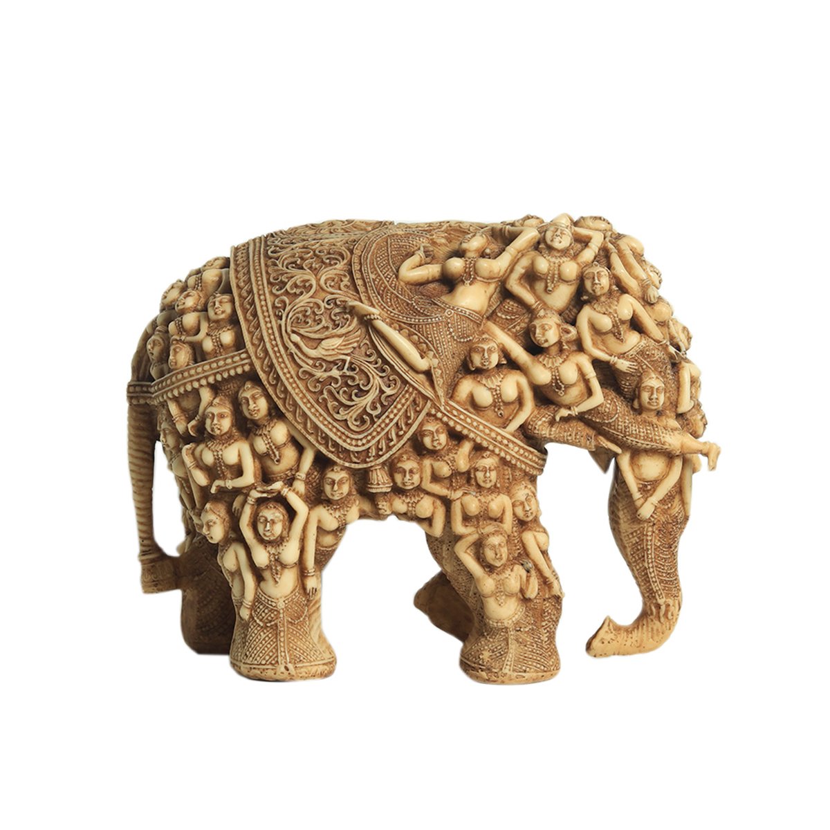 Marble Dust Lady Elephant