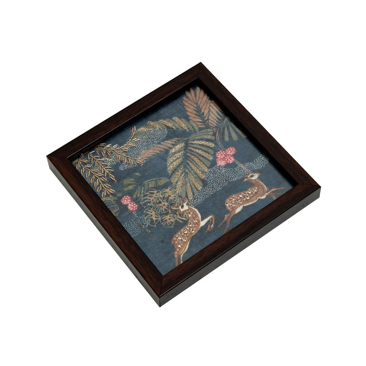 Odyssey Vanya Deer Coaster in Blue