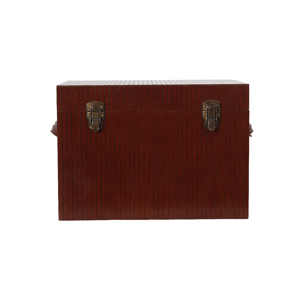 Leather Trunk - Large