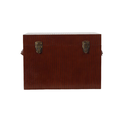 Leather Trunk - Large