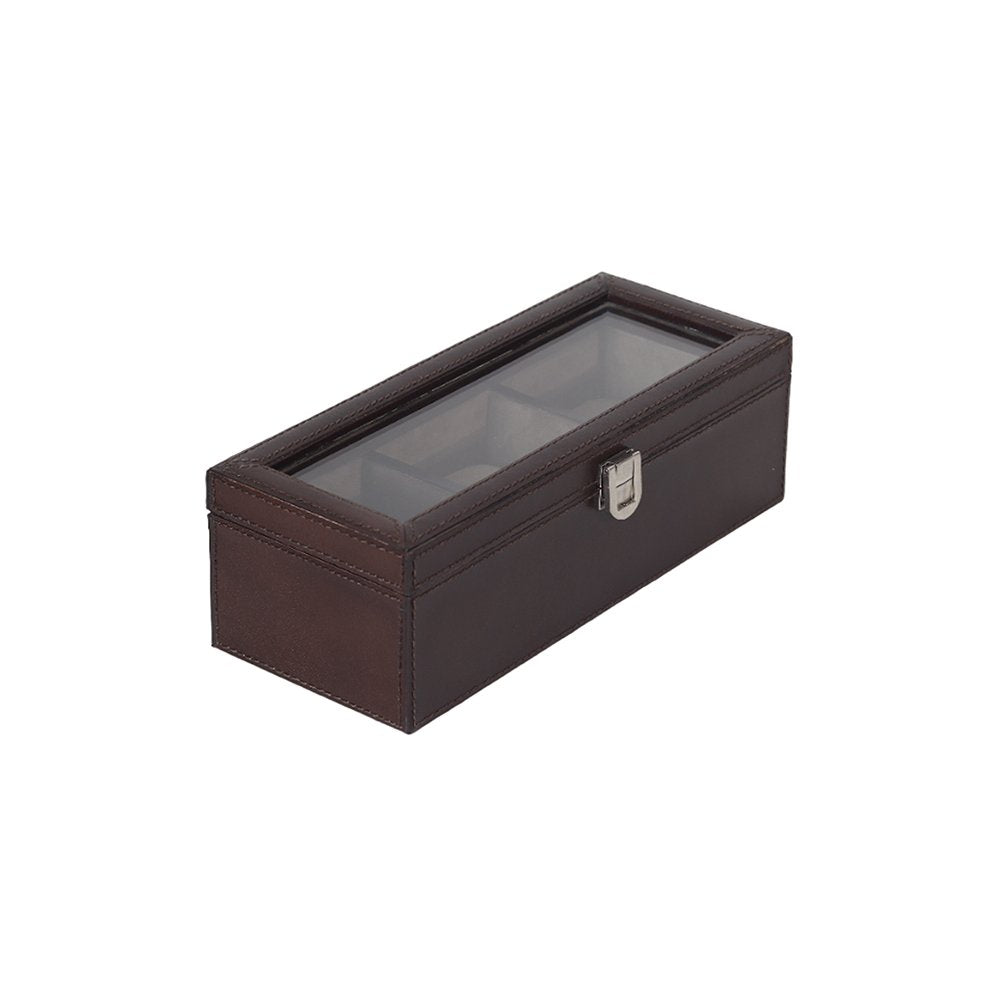 Leather Watch Case For Three