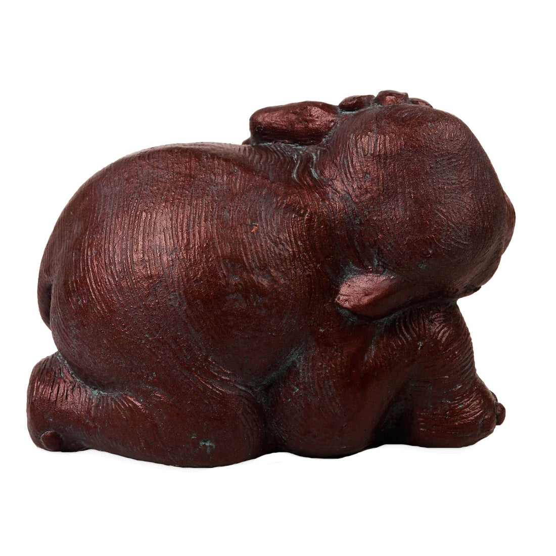 Bronze Sleeping Elephant