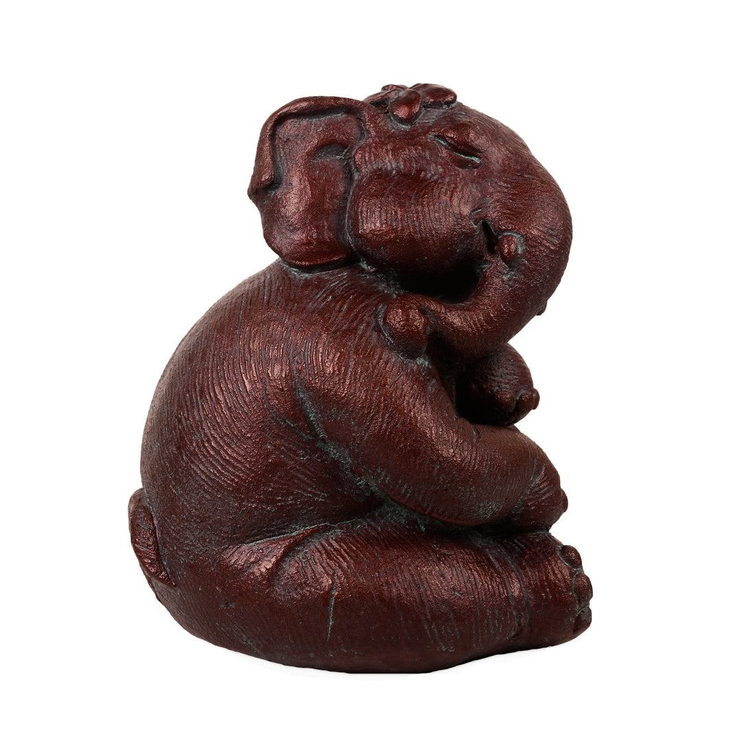 Bronze Seated Elephant