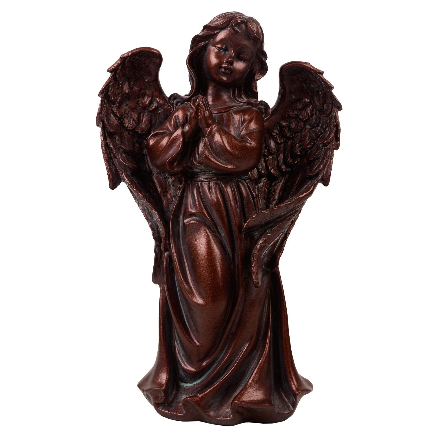 Bronze Praying Angel