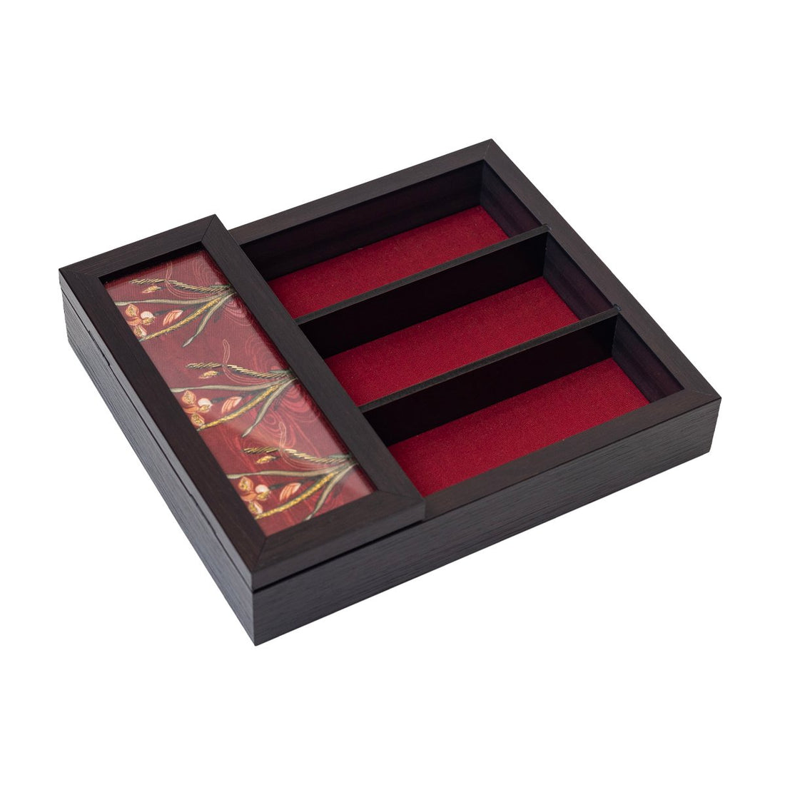 Odyssey  Vanya Cutlery Box Cover in  Red