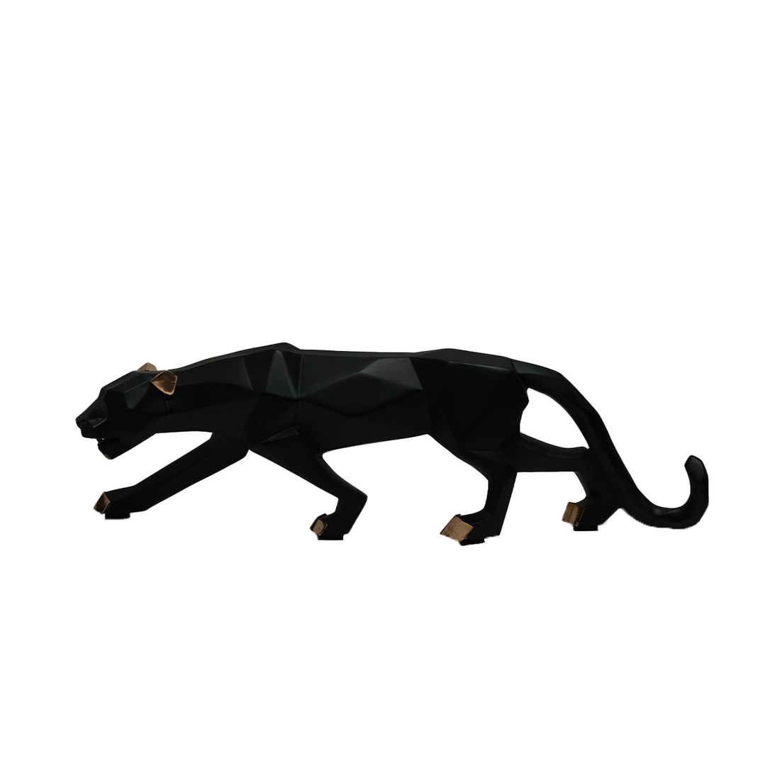 Panther Decorative - Black in Resin