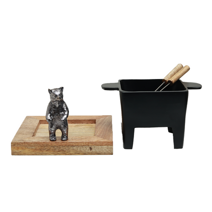 Bear Fondue Set