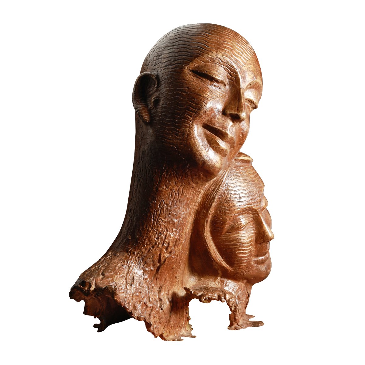 Mother and Child  Sculpture in Bronze