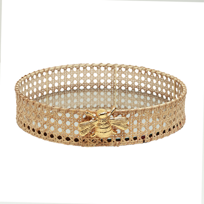 Round Tray - Bee Accent