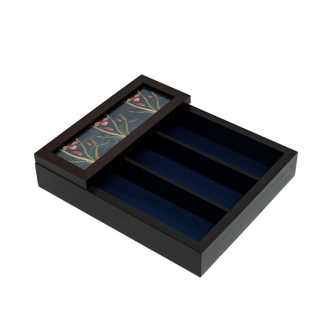 Odyssey Vanya Cutlery Box Cover in Blue