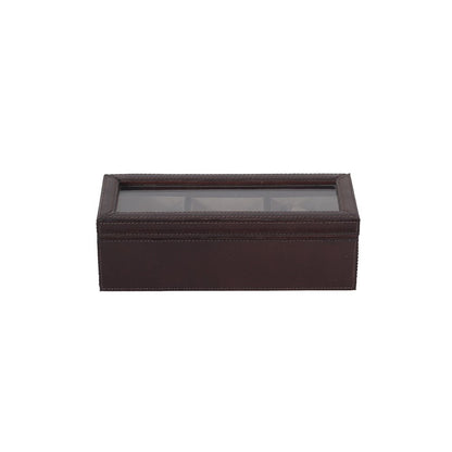 Leather Watch Case For Three