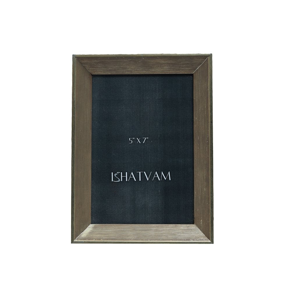 Classic Wooden Frame - Gold in Wood 7" X 5"