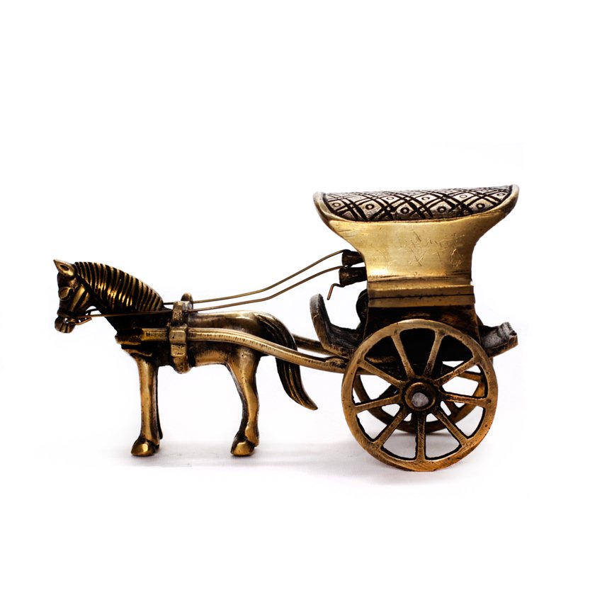 Horse Cart - Brass