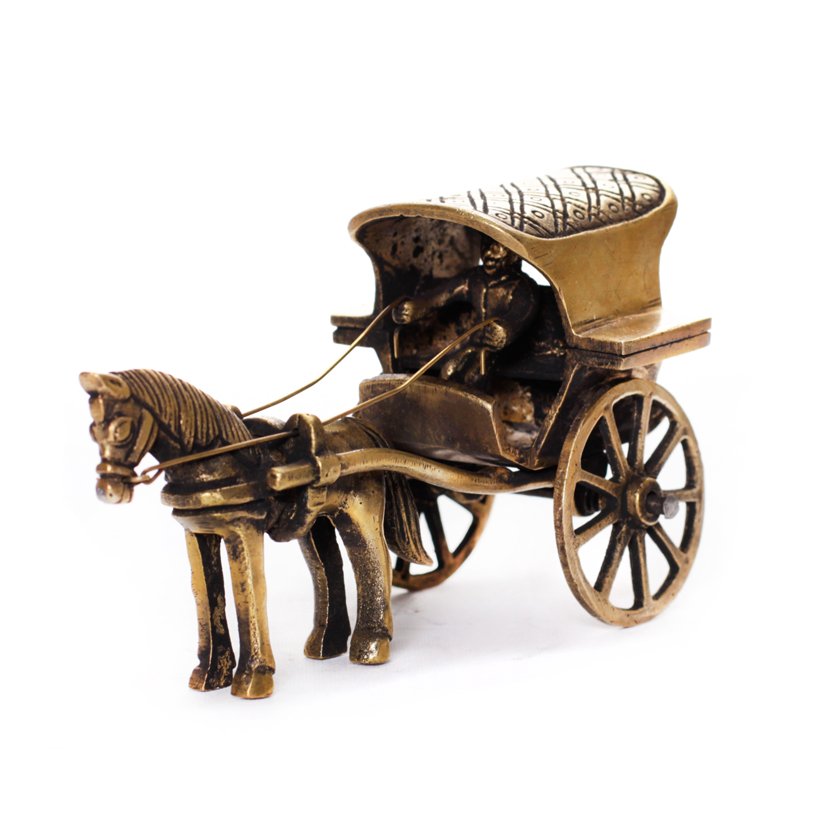 Horse Cart - Brass