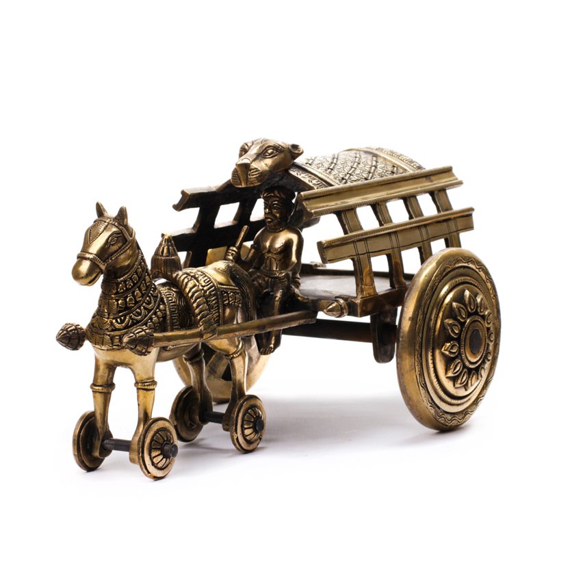 Trojan Cart - Brass