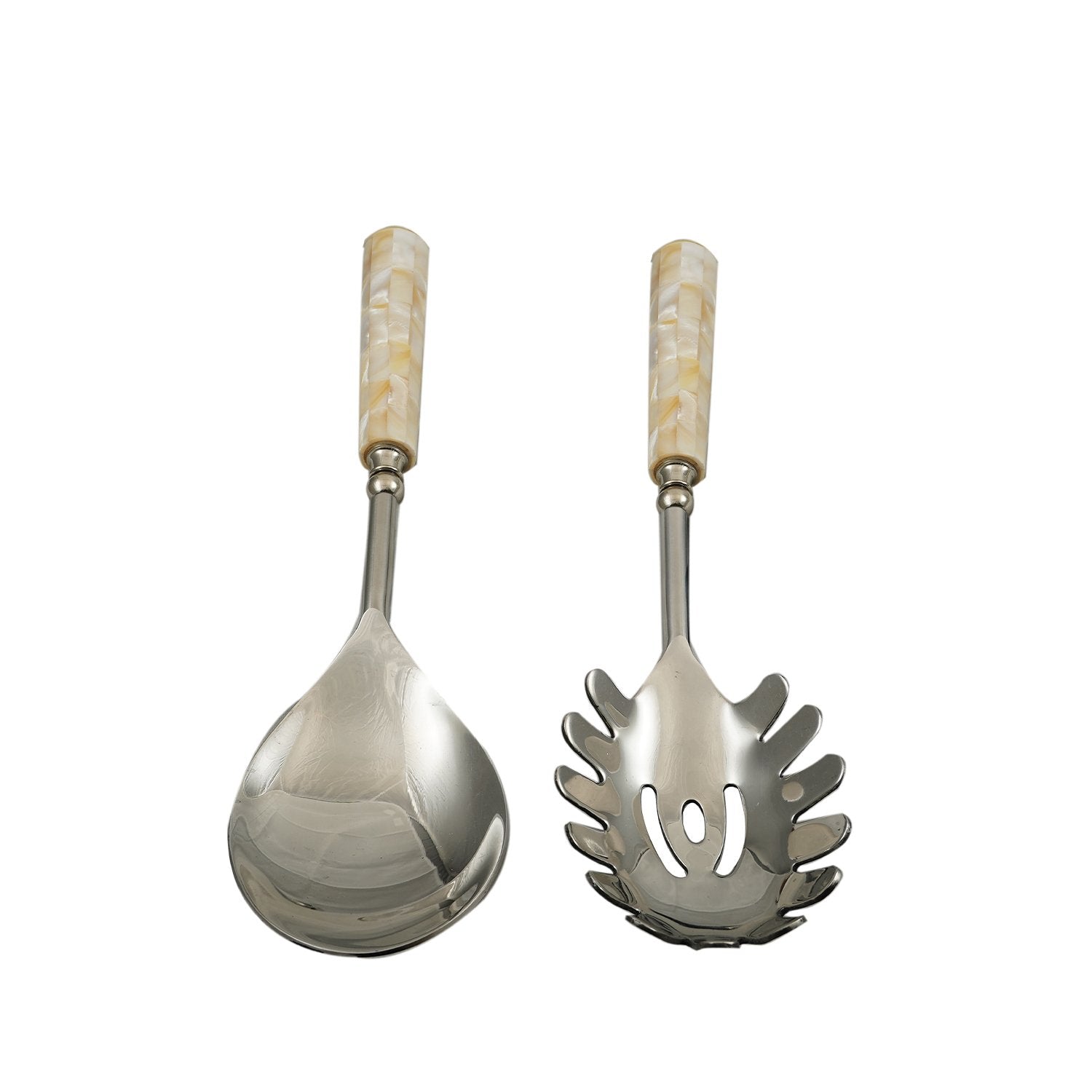Plain Pearl Serving Set