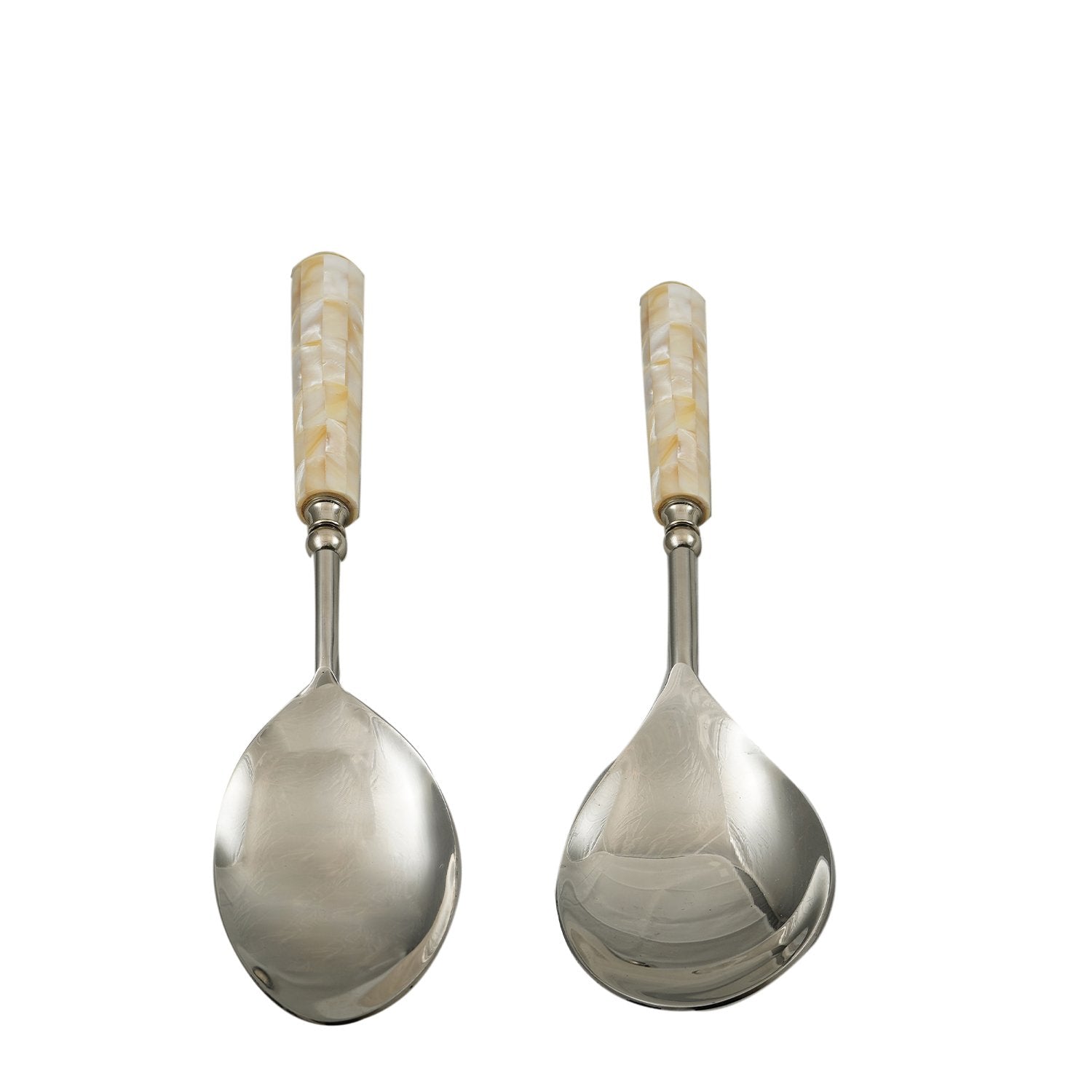 Plain Pearl Serving Set