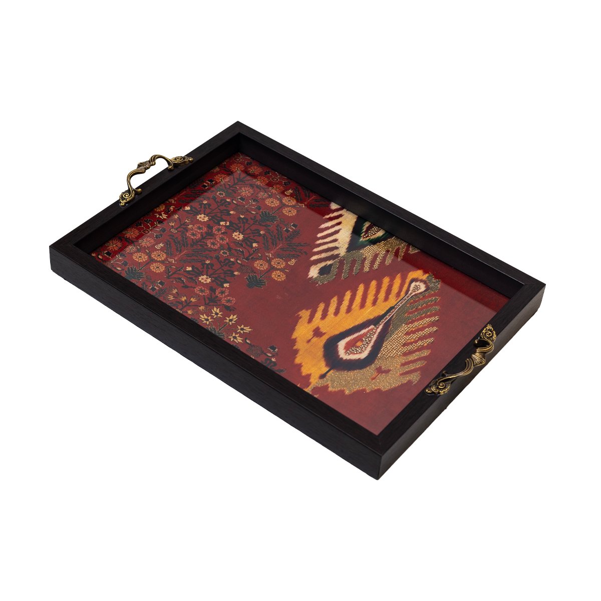 Odyssey Aaina Medium Tray in Red