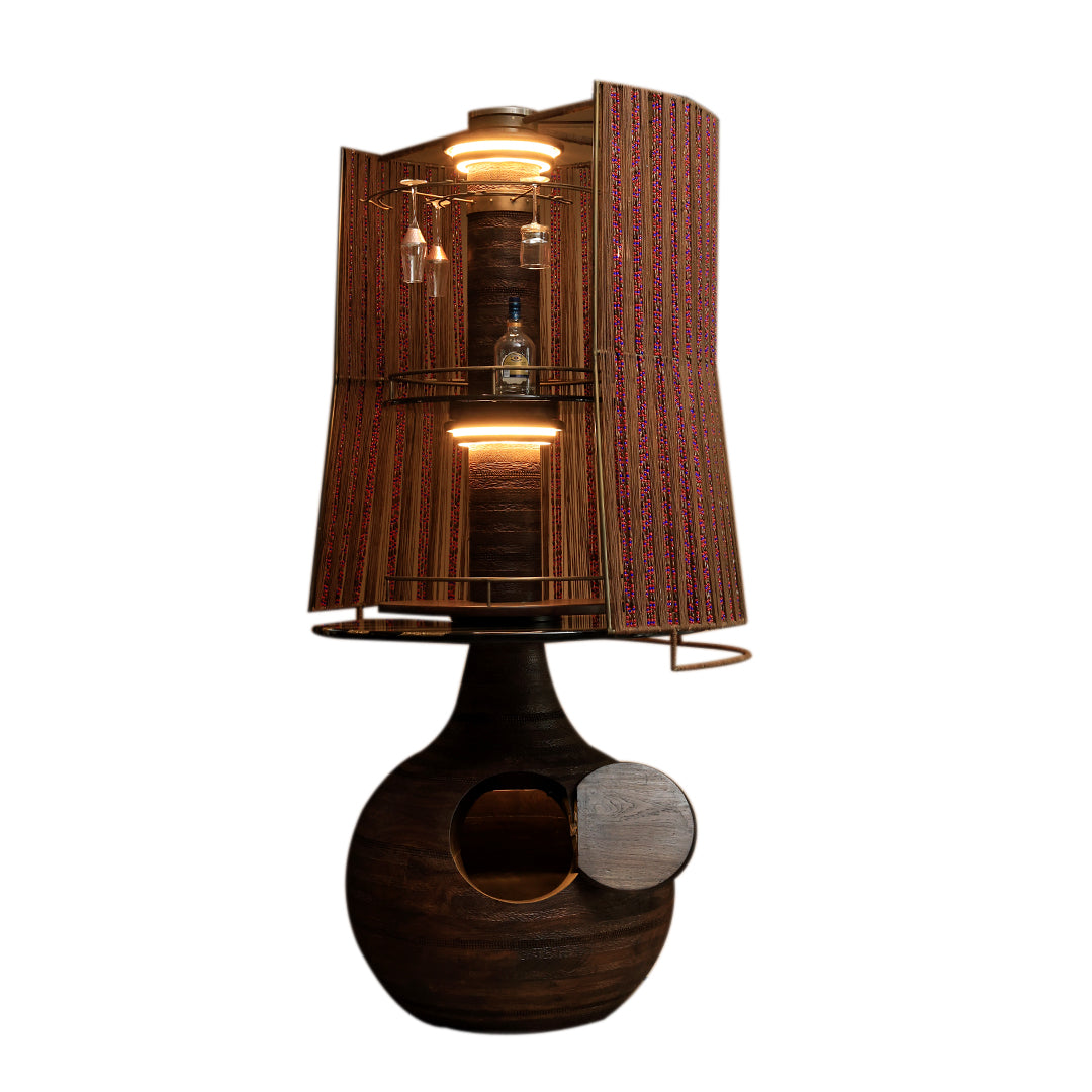 Bondara Lamp Bar - Teak Wood