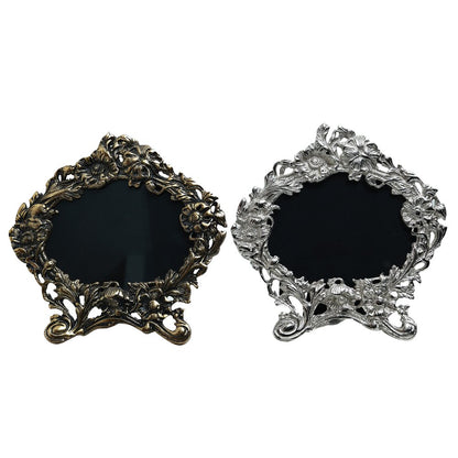 Vintage Pierced Frame -  Silver in Metal 6&quot; X 4&quot;