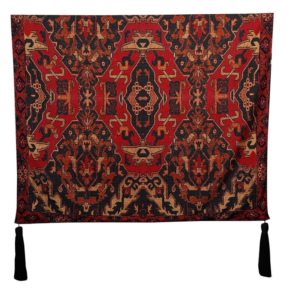 Kilim Throw - Red in Shanil 54&