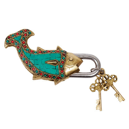 Firoza Matsya Lock