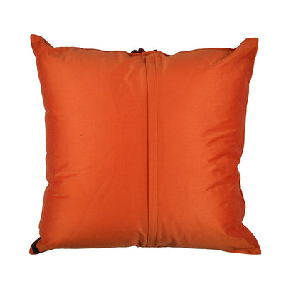 Apsara Gehna Cushion Cover – Orange in Silk Blend 16&