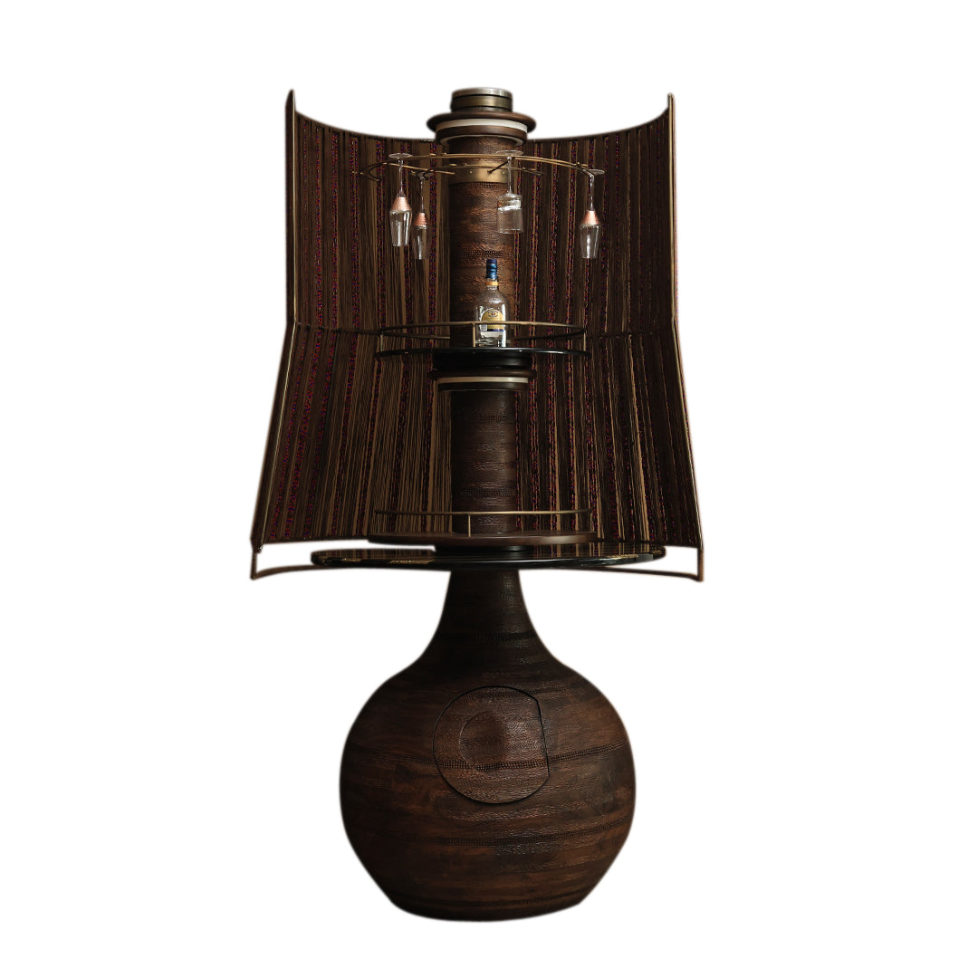 Bondara Lamp Bar  - Teak Wood