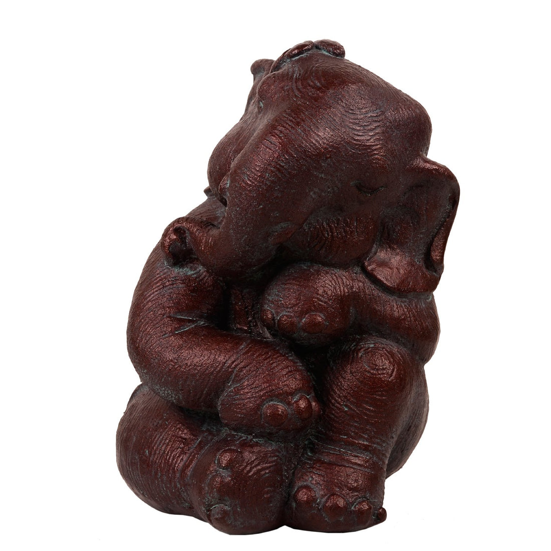 Bronze Seated Elephant