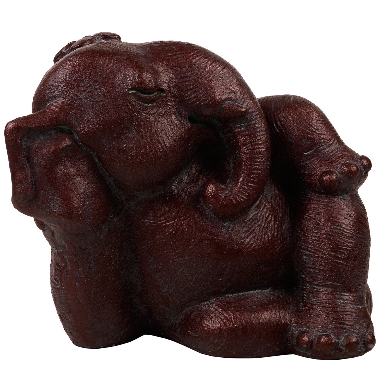 Bronze Relaxing Elephant