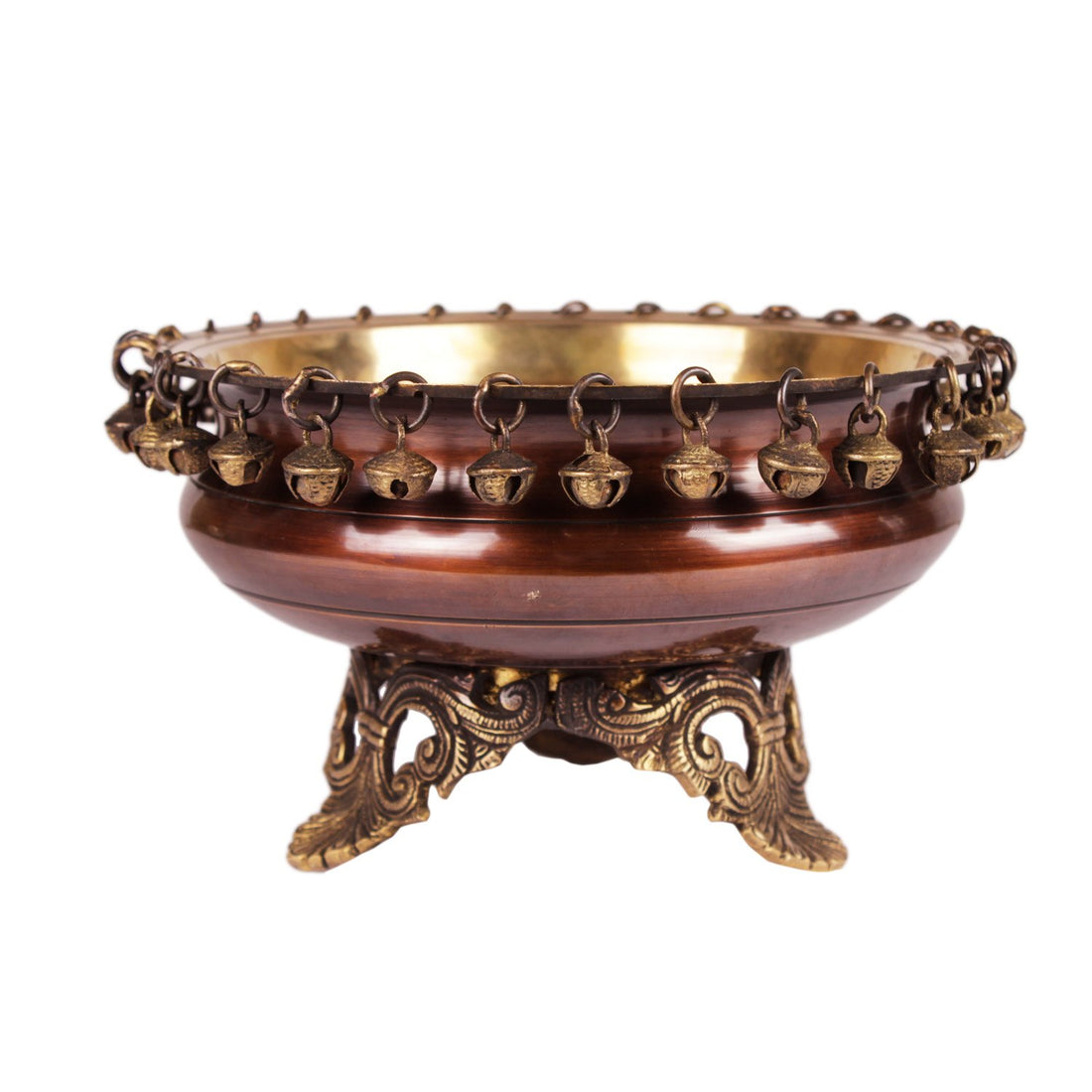 Gungroo Urli - Large in Brass