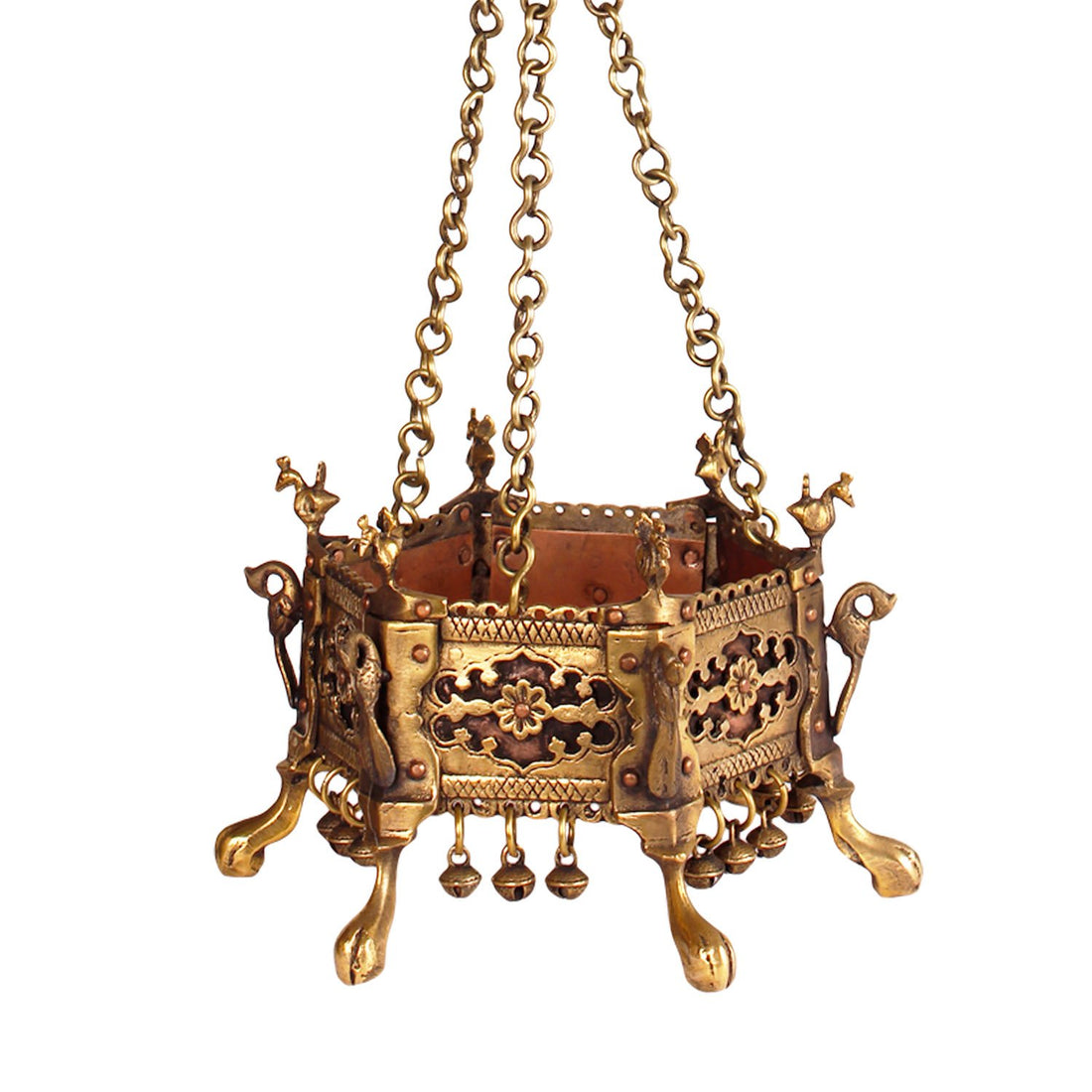 Hanging Pot - Brass