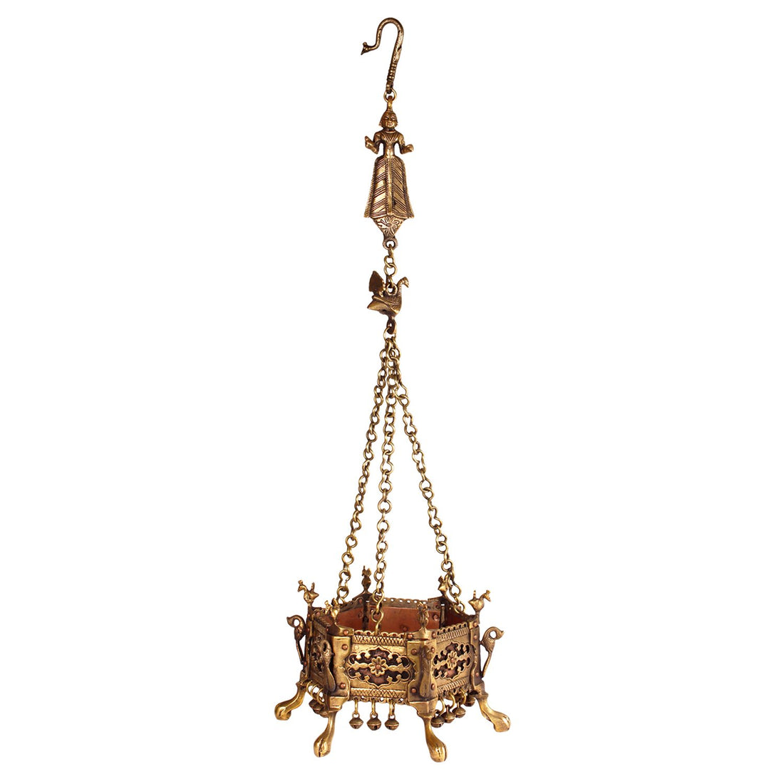 Hanging Pot - Brass