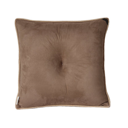 Jamawar Cushion  - Beige in Shanil  18″ x 18″