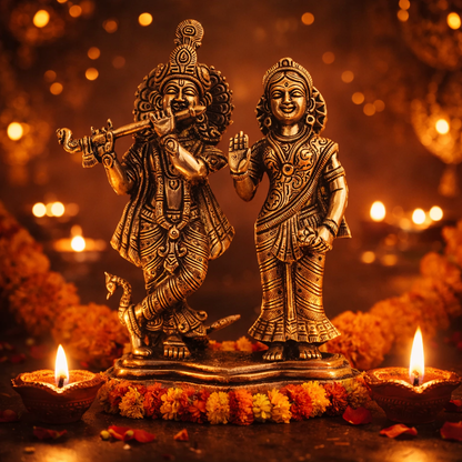 Radha Krishna Idol - Base