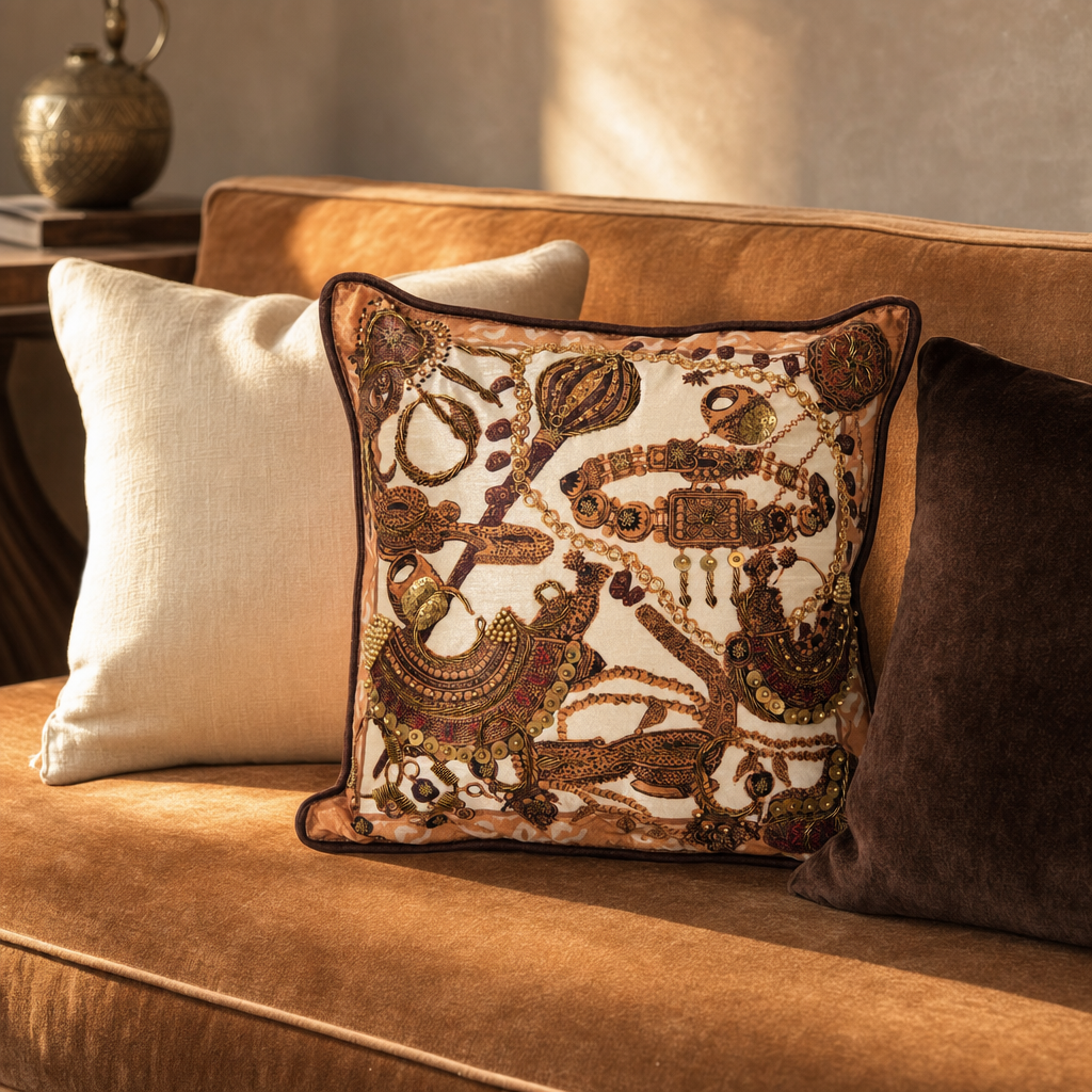 Apsara Cushion - Jewel