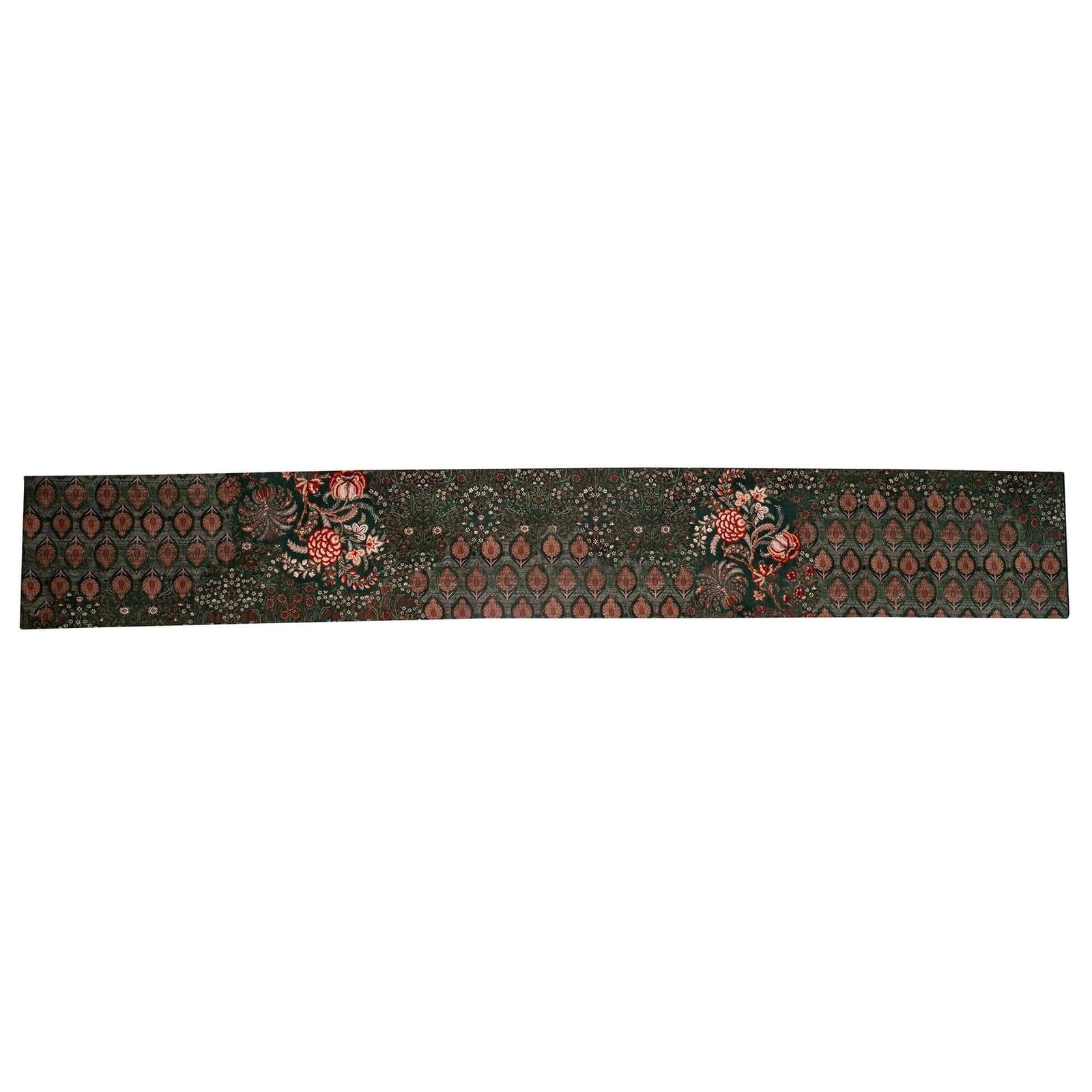 Odyssey Table Runner - Green in Silk Blend 90&