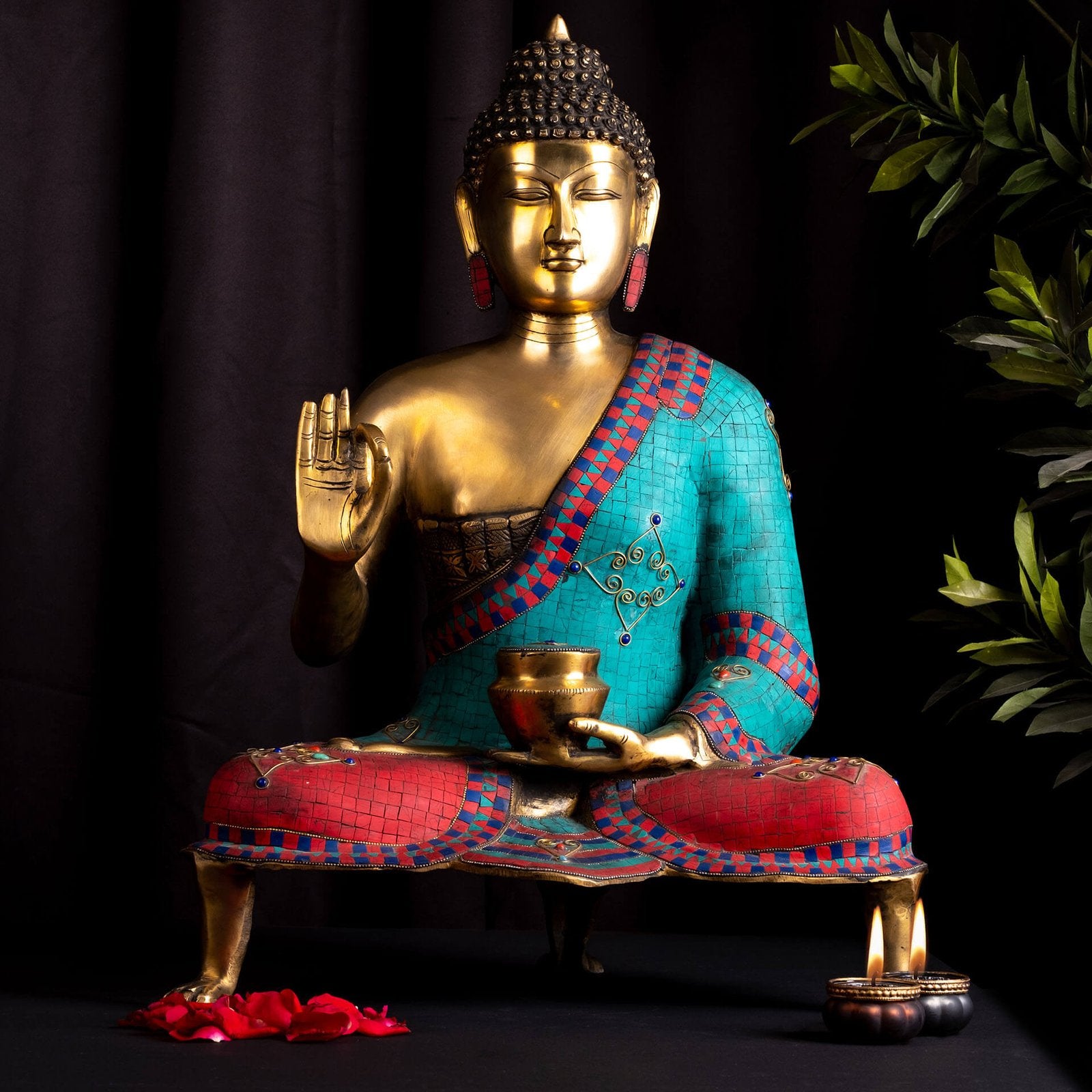 Buddha firoza 3 Legs