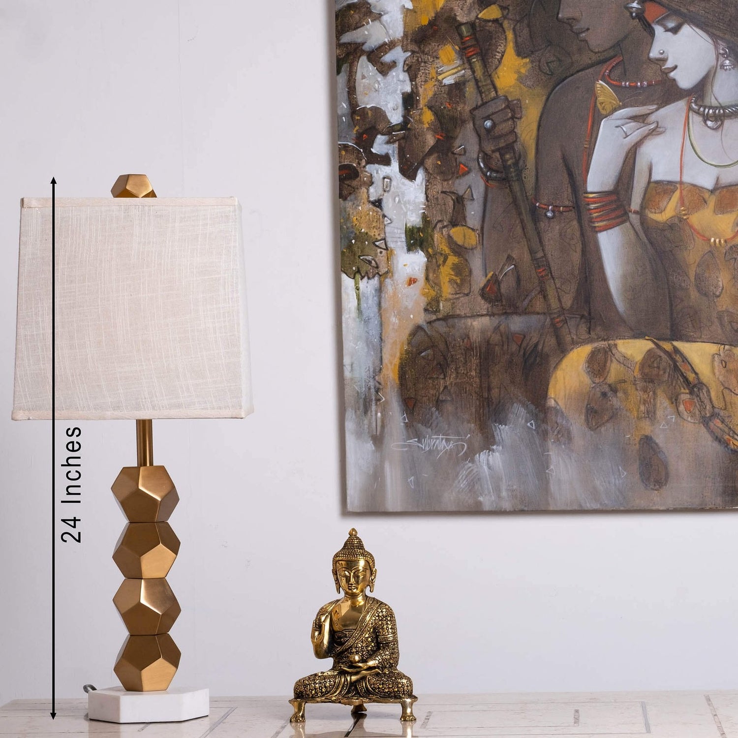 Buddha On Three Leg Base - Small