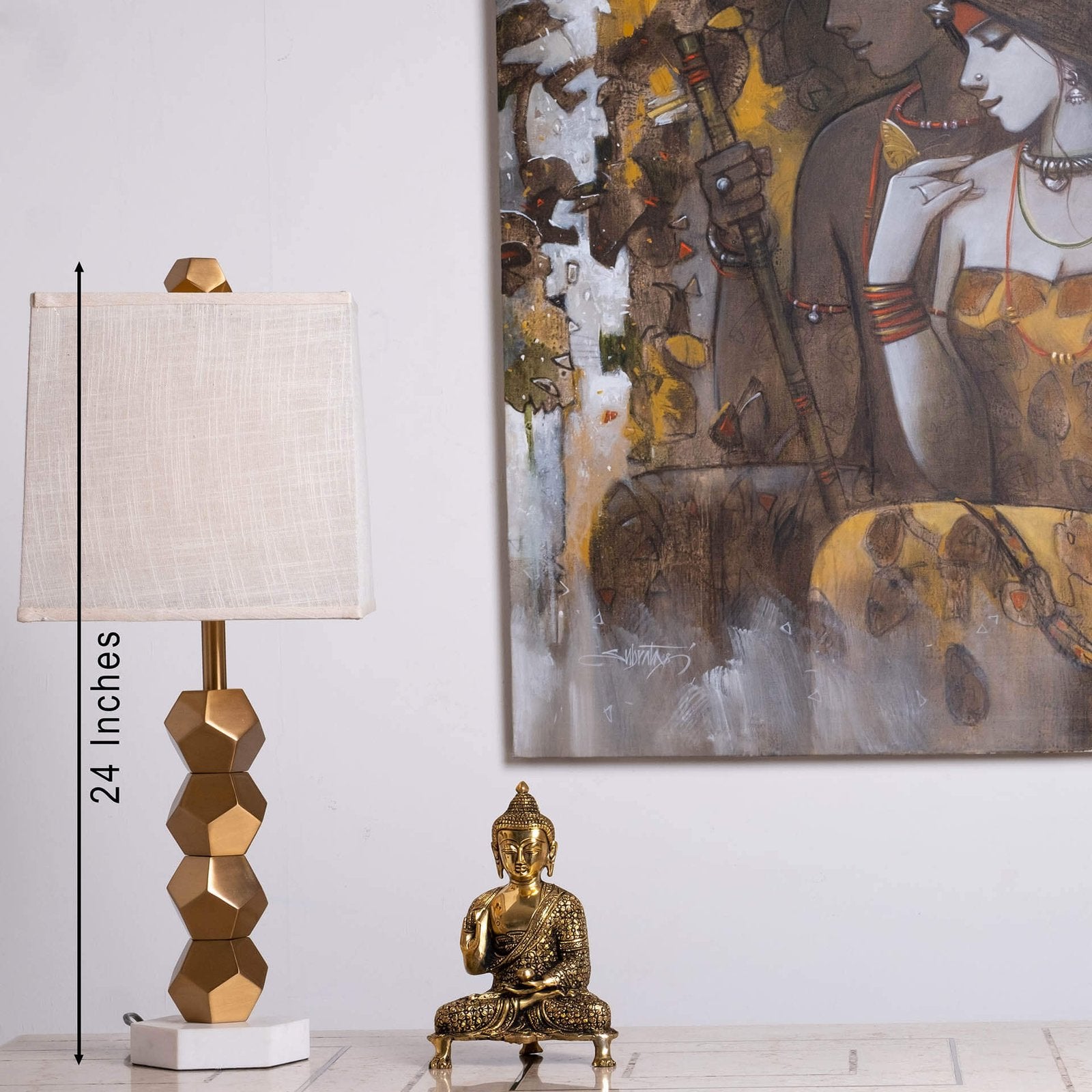 Buddha On Three Leg Base - Small