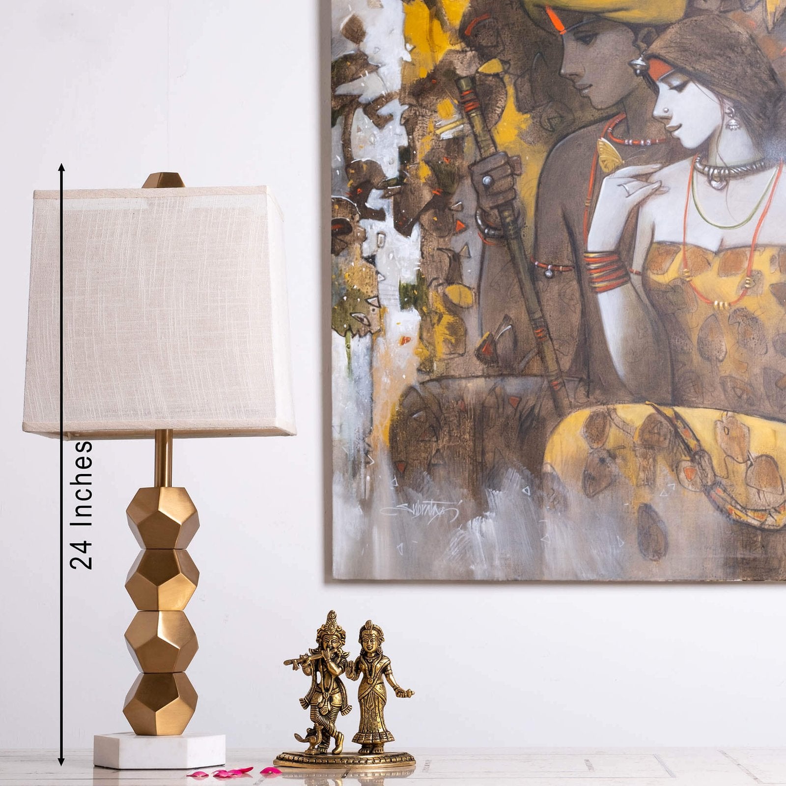 Radha Krishna with Base