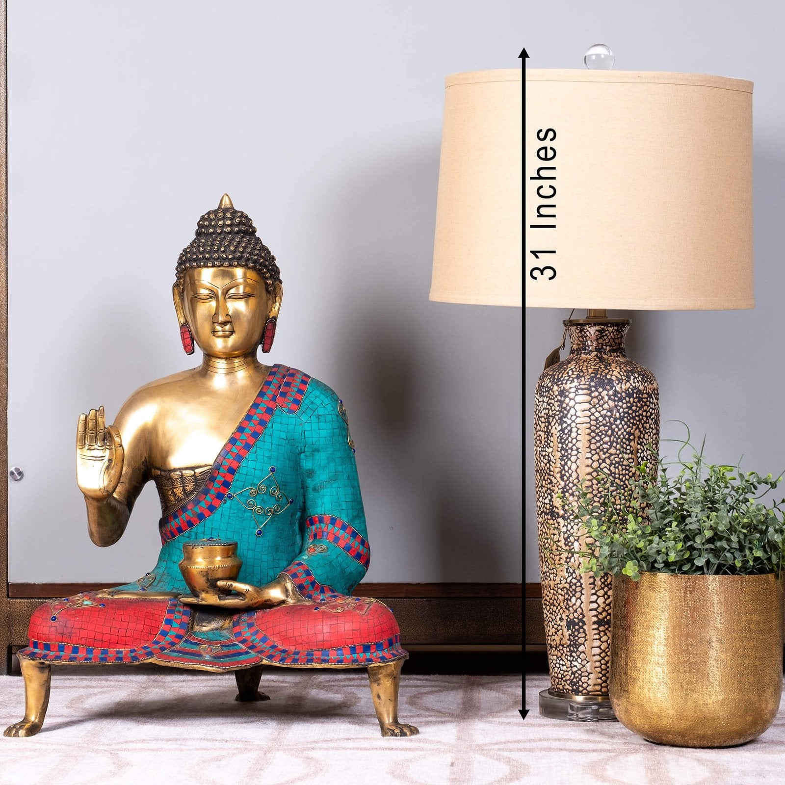 Buddha firoza 3 Legs