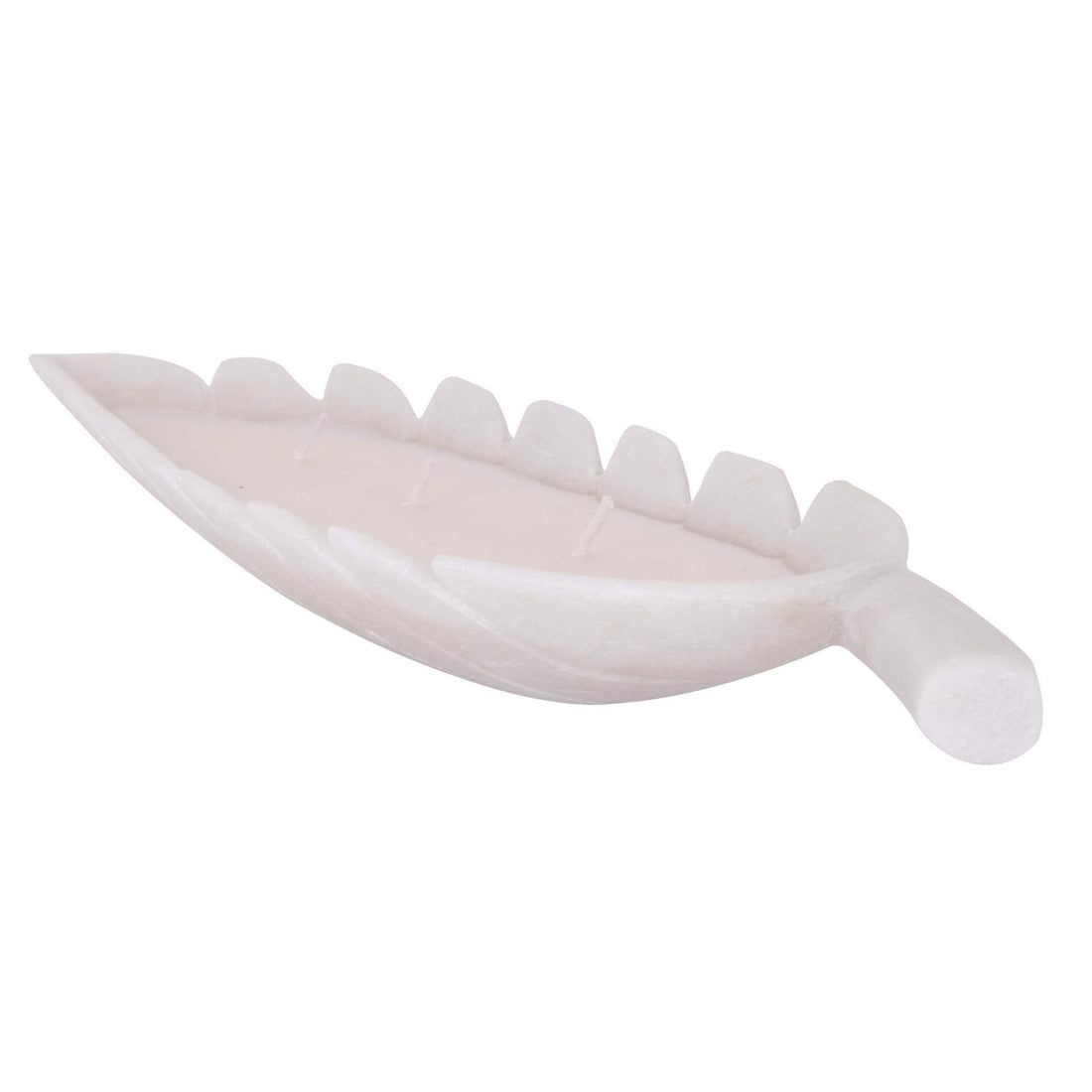 Neem leaf Candle - Marbel With Wax