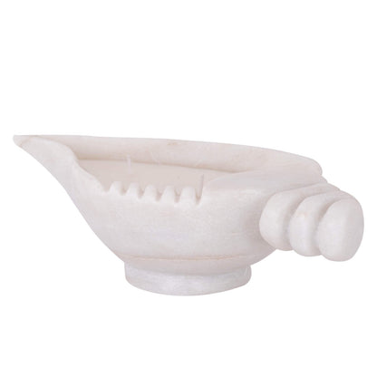 shankh Marbel Candle
