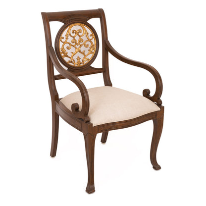 Full moon arm chair