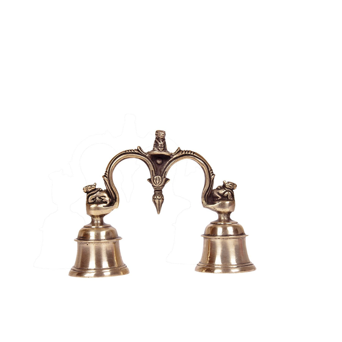 Double Nandi Bell - Brass