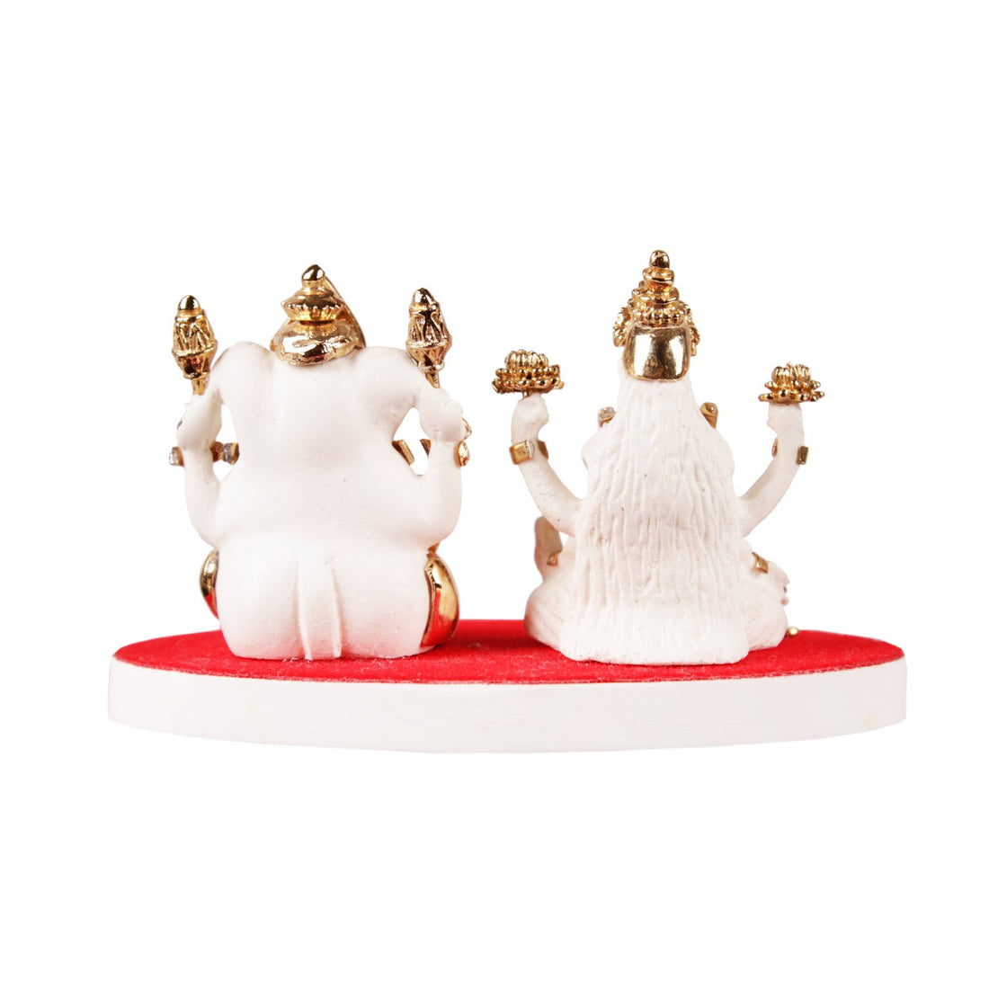 Gold Plated Lakshmi Ganpati